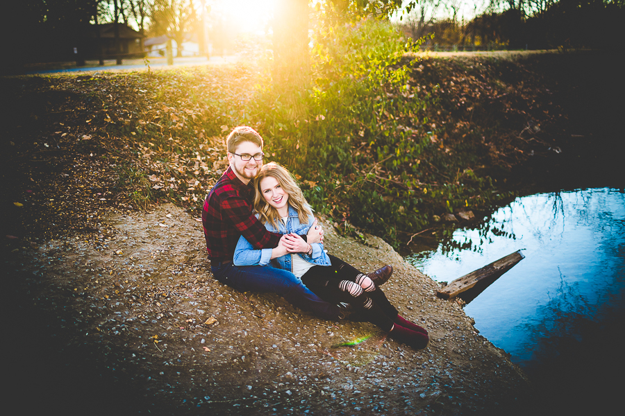Engagement Photographs in Winter, AR Photographer Lissa Chandler