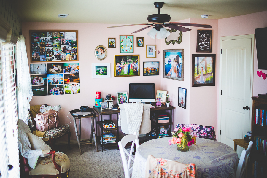 Wedding Photographer Home Office | Arkansas Wedding Photographer