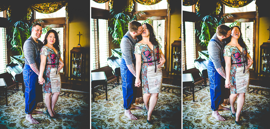 Bella Vista AR Engagement Session - Weisi and Trae - lissachandler.com -10 Hilarious Engagement Photography, NWA Wedding Photographer Lissa Chandler