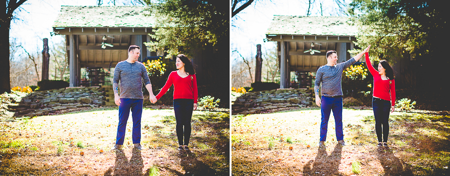 Bella Vista AR Engagement Session - Weisi and Trae - lissachandler.com -3 Fun Engagement Photography
