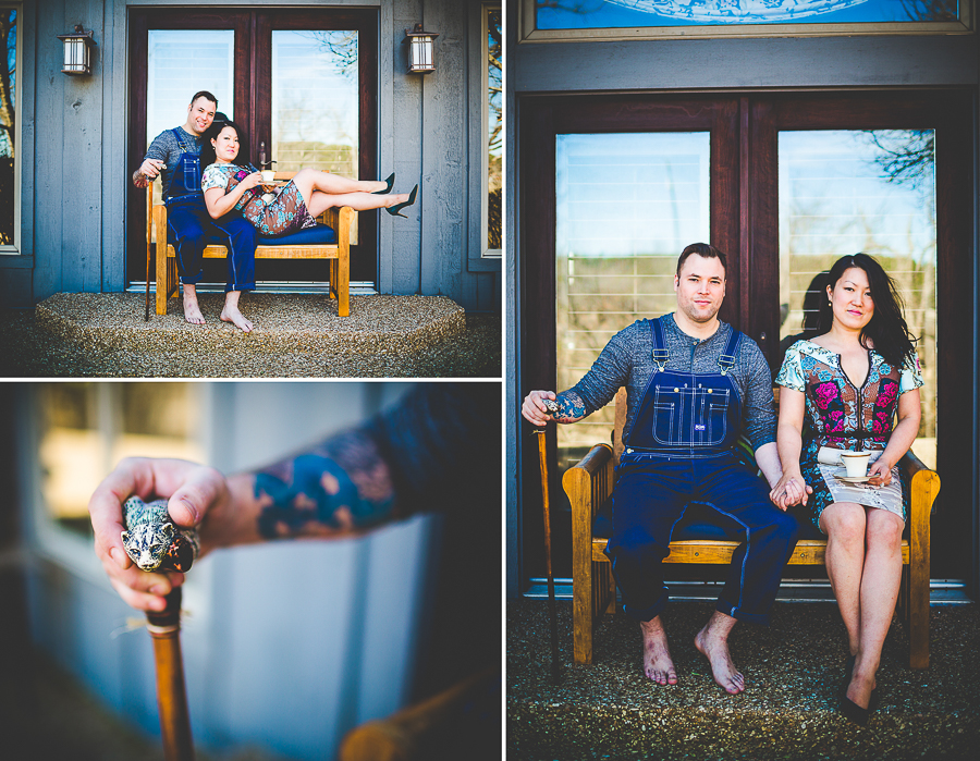 Bella Vista AR Engagement Session - Weisi and Trae - lissachandler.com -8 Hilarious Engagement Photography, NWA Wedding Photographer Lissa Chandler