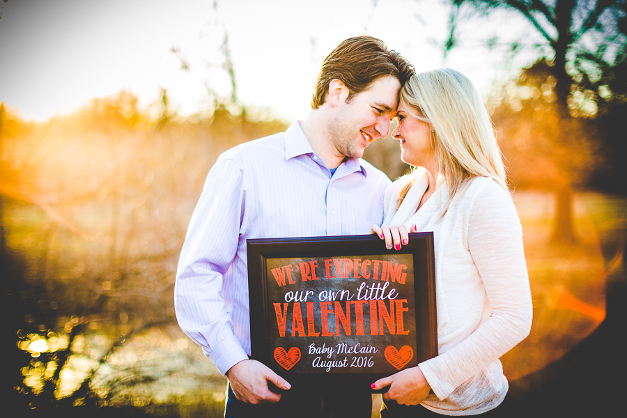 Valentine Pregnancy Announcement - Meggan and Gordon - lissachandler.com -2 Family Photographer in Fayetteville Arkansas, Valentine Pregnancy Reveal