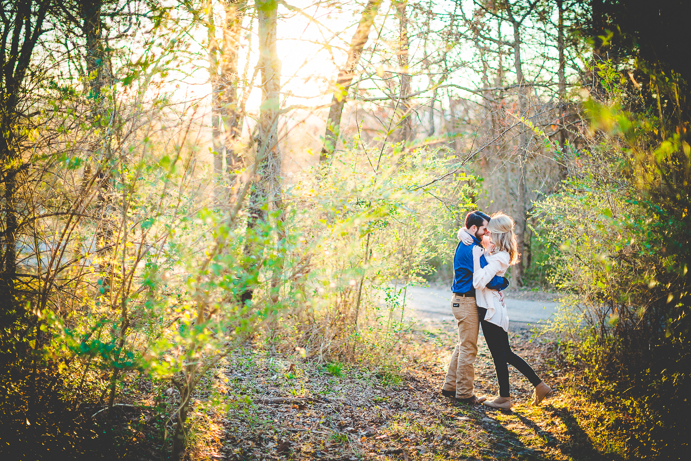 Lauren and JK - Engagement Photographs in NWA, Arkansas Wedding Photographer -52