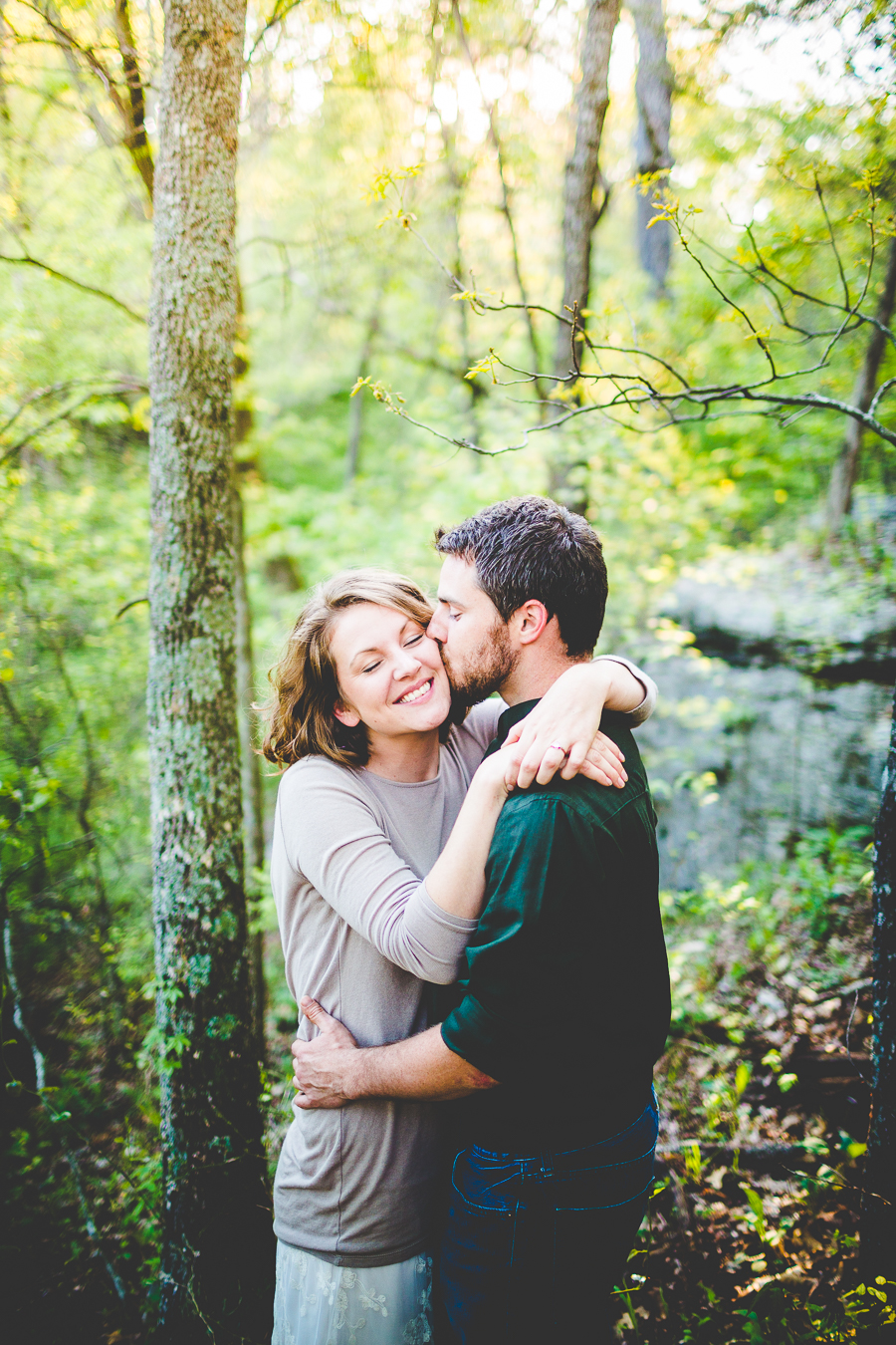 NWA Wedding Photographer - Lake and Forest Engagment Photographs - Julie & Levi -13 Fayetteville AR Engagement Photographs, lissachandler.com