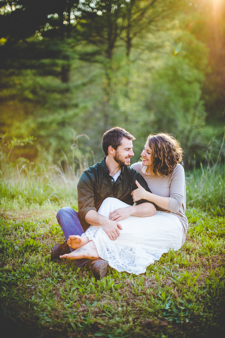NWA Wedding Photographer - Lake and Forest Engagment Photographs - Julie & Levi -14 Fayetteville AR Engagement Photographs, lissachandler.com