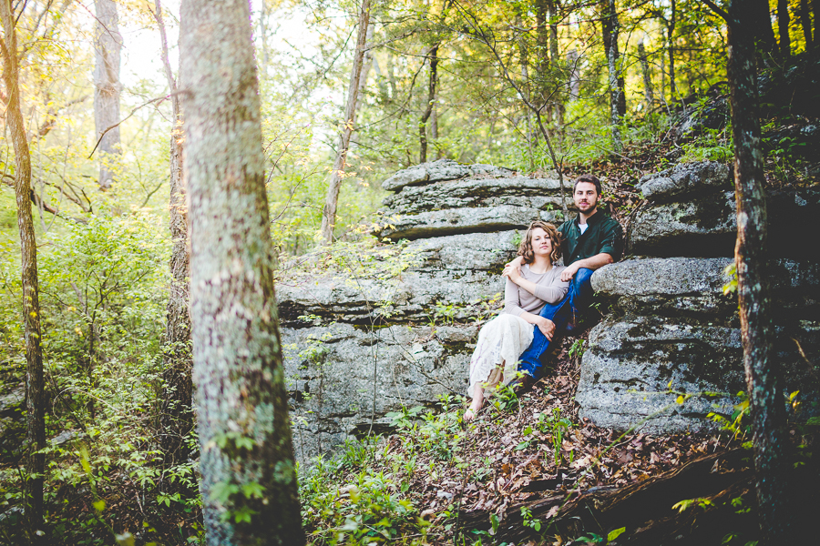 NWA Wedding Photographer - Lake and Forest Engagment Photographs - Julie & Levi -3 Fayetteville AR Engagement Photographs, lissachandler.com
