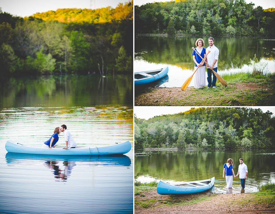 NWA Wedding Photographer - Lake and Forest Engagment Photographs - Julie & Levi -30