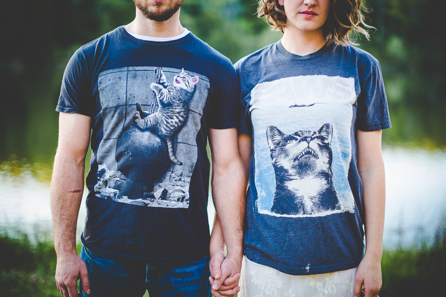 NWA Wedding Photographer - Lake and Forest Engagment Photographs - Julie & Levi -6 Fayetteville AR Engagement Photographs, lissachandler.com