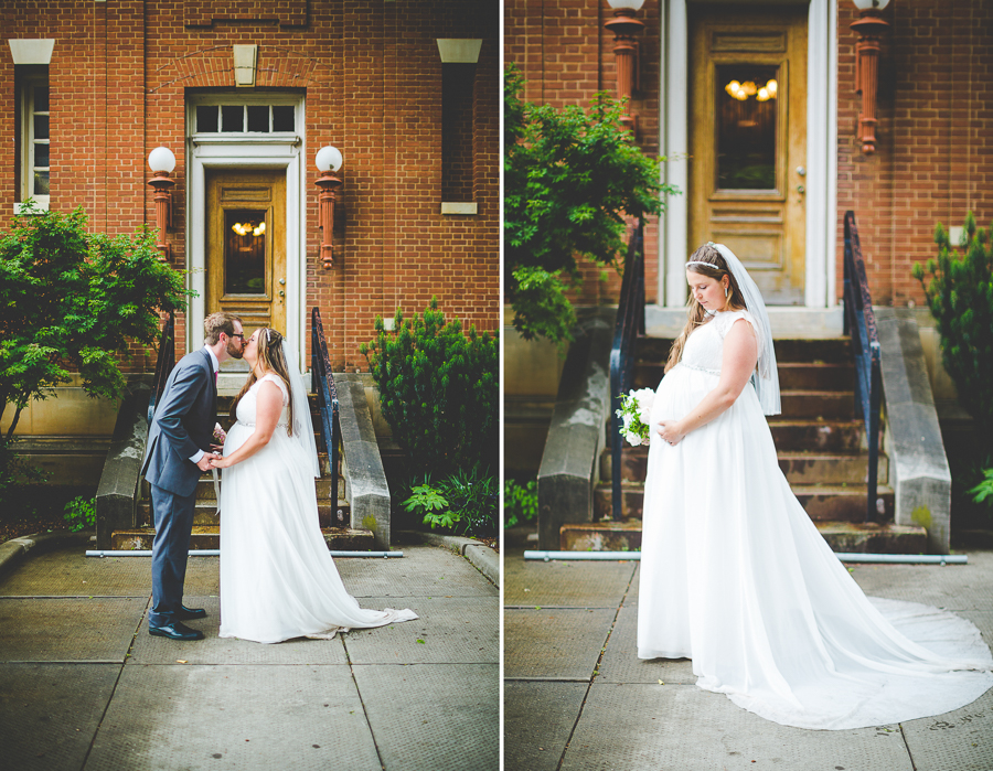 Rainy Elopement in Fayetteville, lissachandler.com