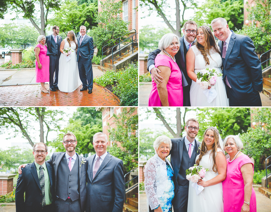 Elopement on Fayetteville Square - NWA Wedding Photogrpaher - lissachandler.com-33 Rainy Elopement in Fayetteville, lissachandler.com