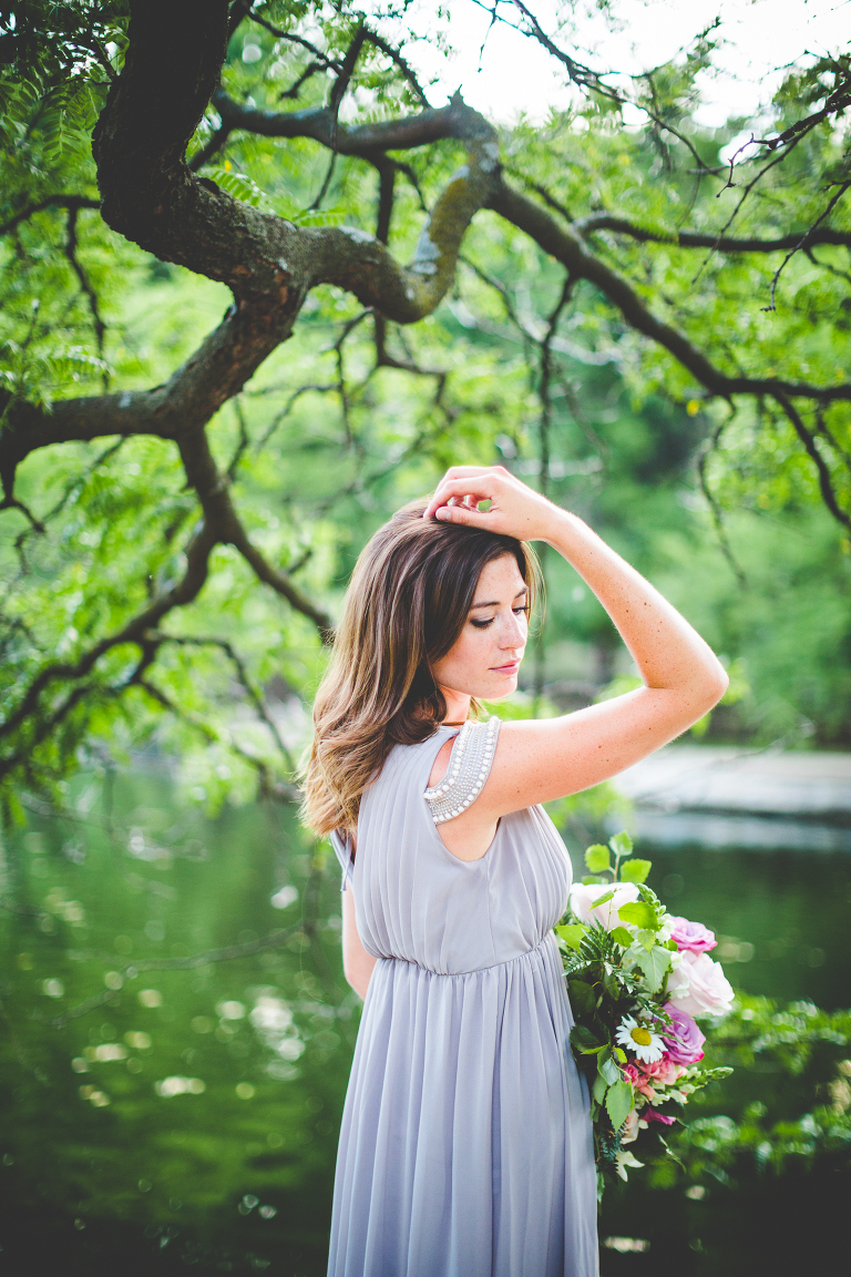 Loose Park Rose Garden Bridal Session