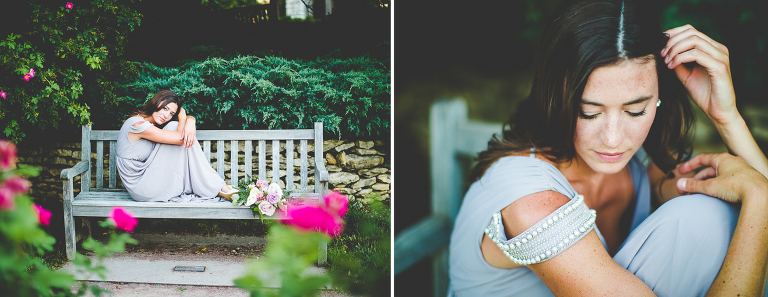 Loose Park Rose Garden Bridal Session