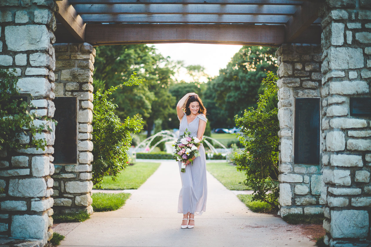 Bridal Session At Loose Park Rose Garden Lissachandler Com 8