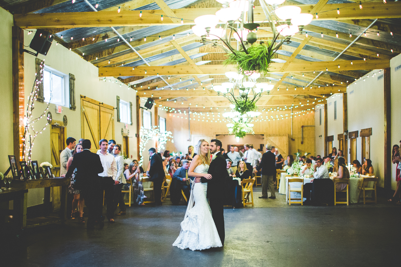 First Dance at The Barn at the Springs, Fayetteville Arkansas