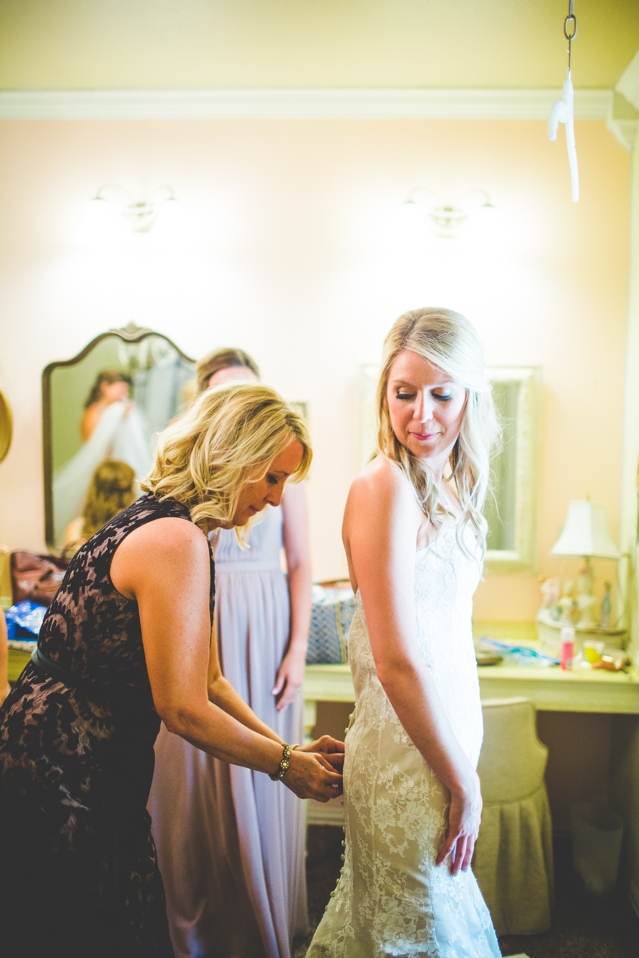 Bride Getting Ready at the Barn at the Springs, Fayetteville AR