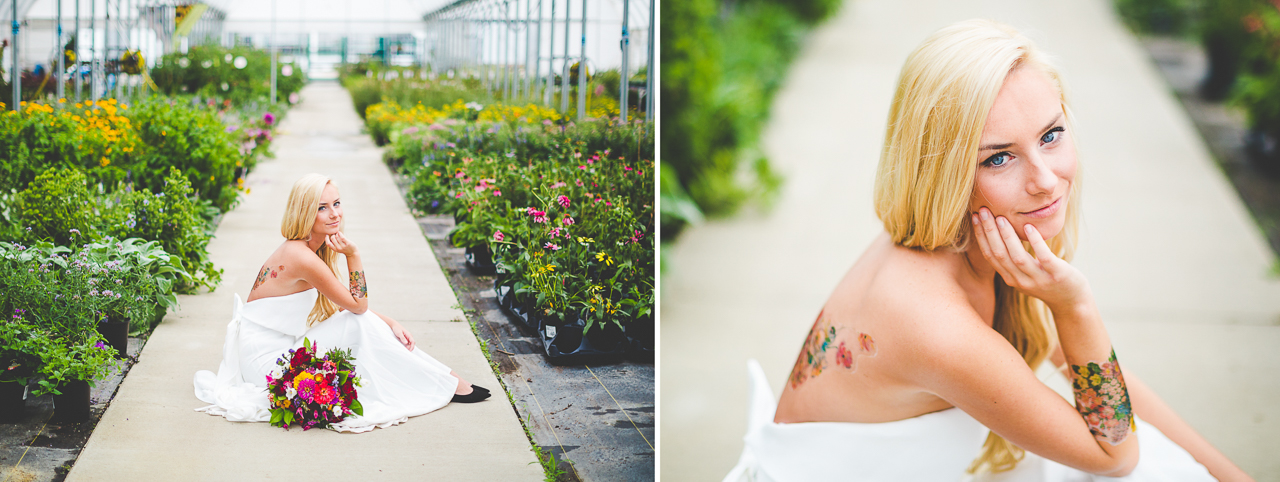 Creative Bridal Session, Bright and Bold Wedding Flowers, lissachandler.com