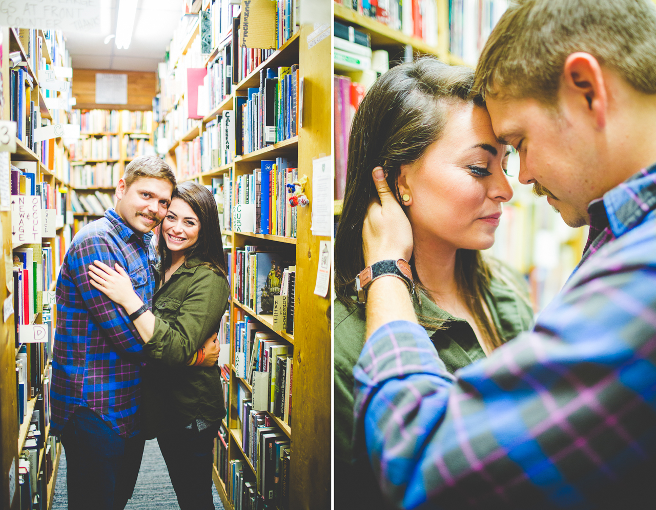 nwa-engagement-photographs-lauren-and-collier-lissachandler-com-25 Engagement Session with Books, Bookstore Engagements, Dickson Street Bookshop
