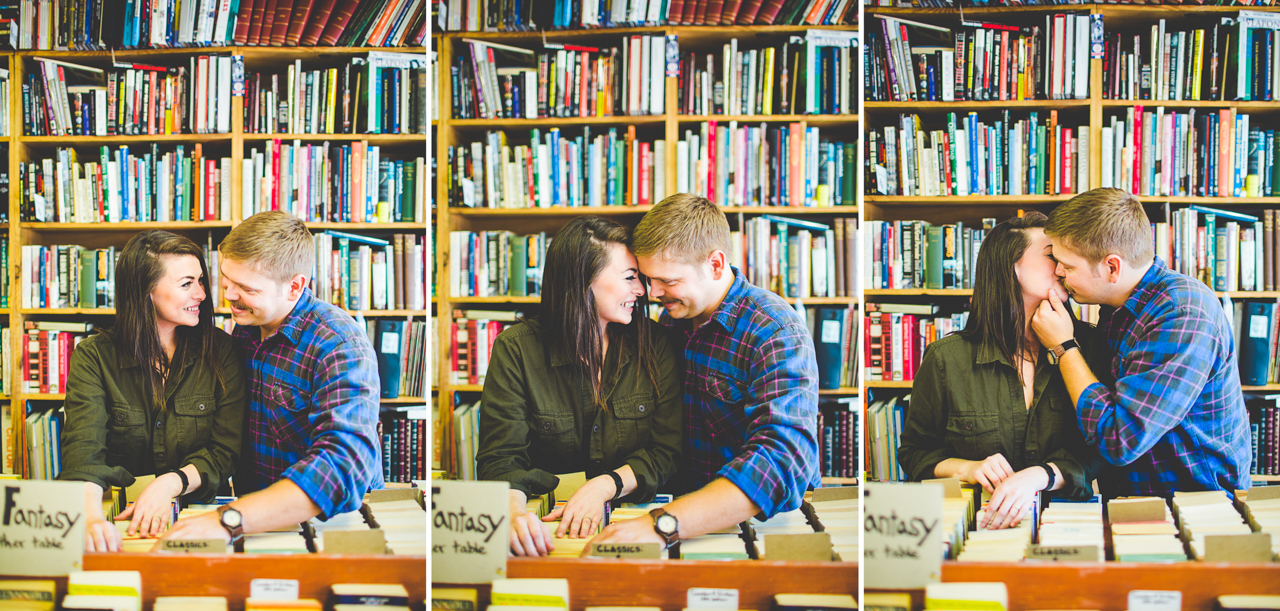 nwa-engagement-photographs-lauren-and-collier-lissachandler-com-26 Engagement Session with Books, Bookstore Engagements, Dickson Street Bookshop