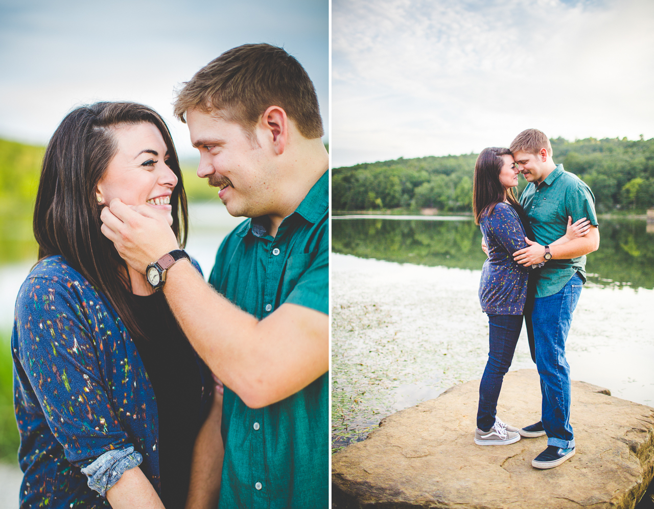 nwa-engagement-photographs-lauren-and-collier-lissachandler-com-38 Outdoor Summer Engagements by Lake
