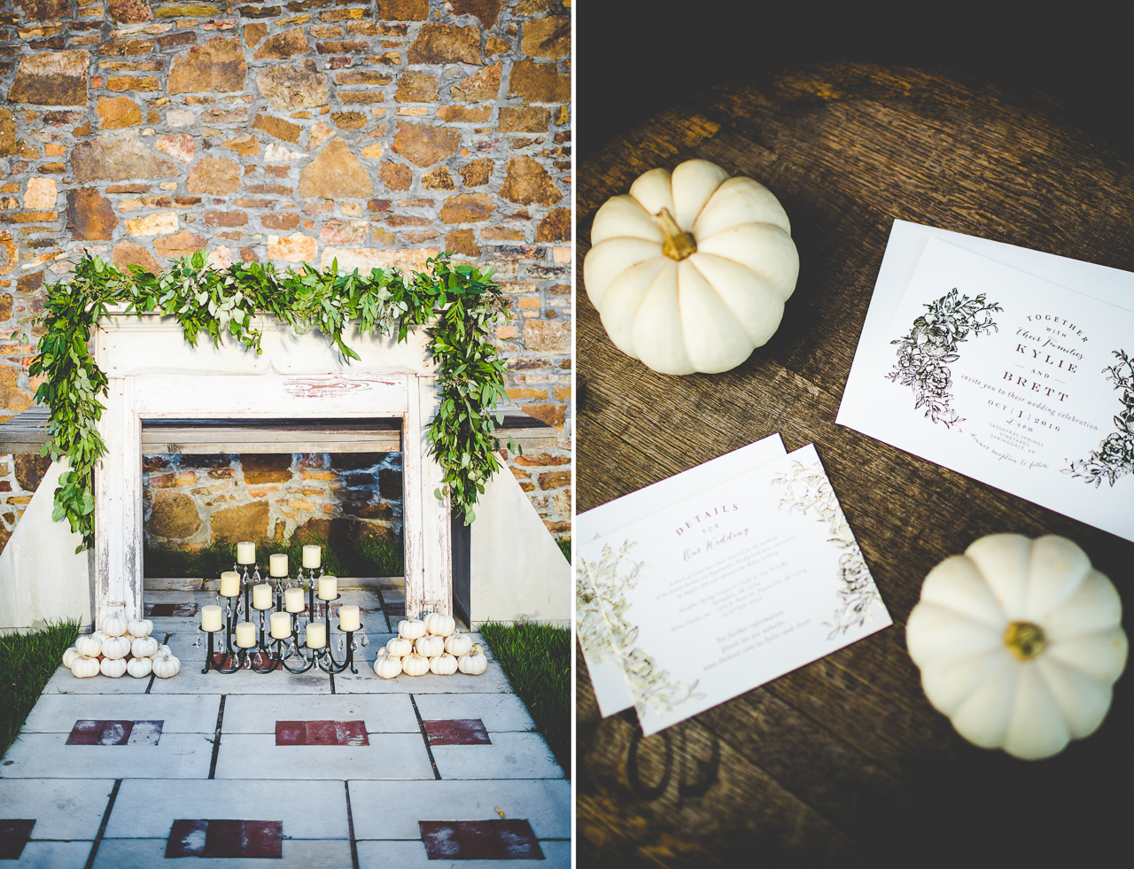 Wedding at Sassafras Springs, Fall Wedding in Arkansas