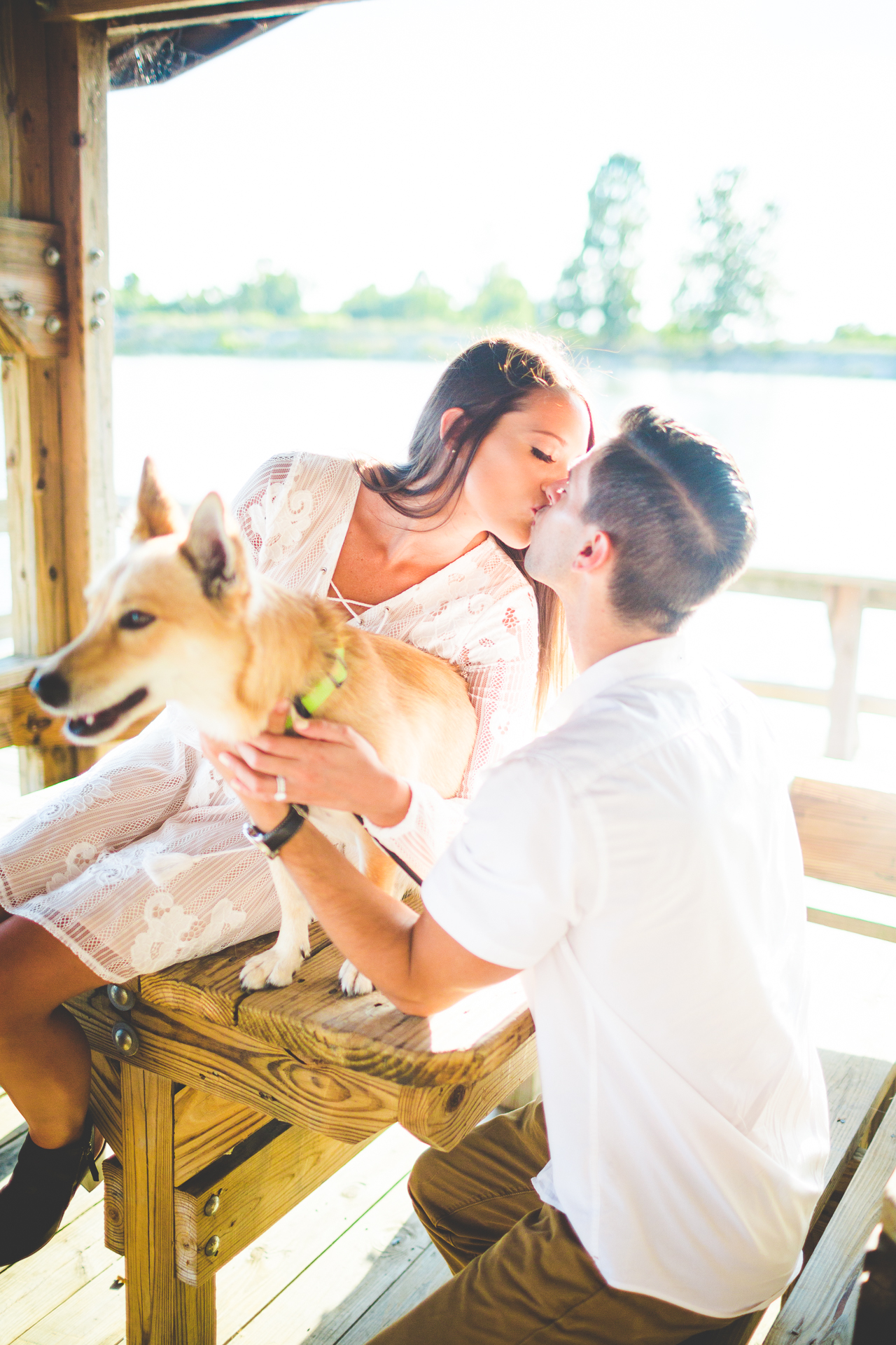 Happy Engagement Photographs in the Fall, lissachandler.com