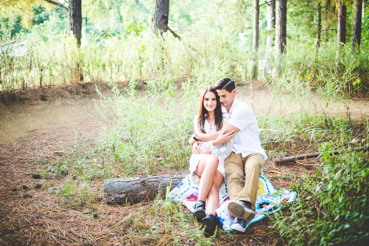 Happy Engagement Photographs in the Fall, lissachandler.com