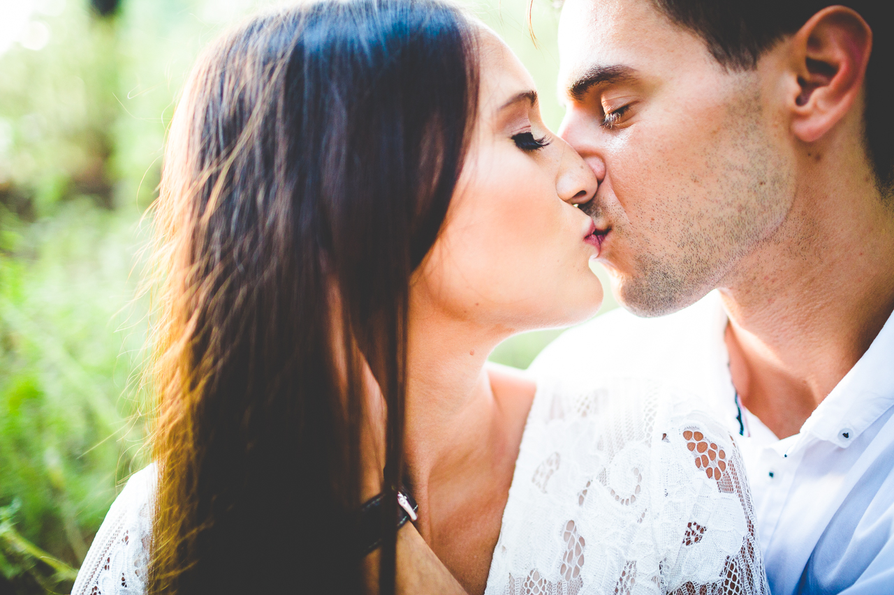 Happy Engagement Photographs in the Fall, lissachandler.com