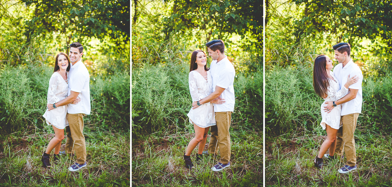 Happy Engagement Photographs in the Fall, lissachandler.com