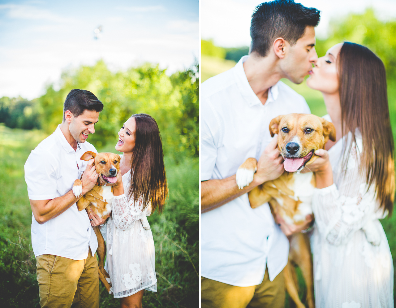 Happy Engagement Photographs in the Fall, lissachandler.com