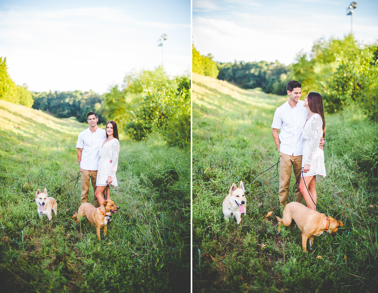 Happy Engagement Photographs in the Fall, lissachandler.com