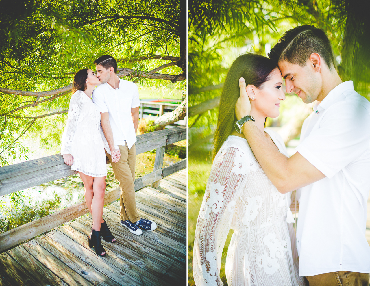 Happy Engagement Photographs in the Fall, lissachandler.com