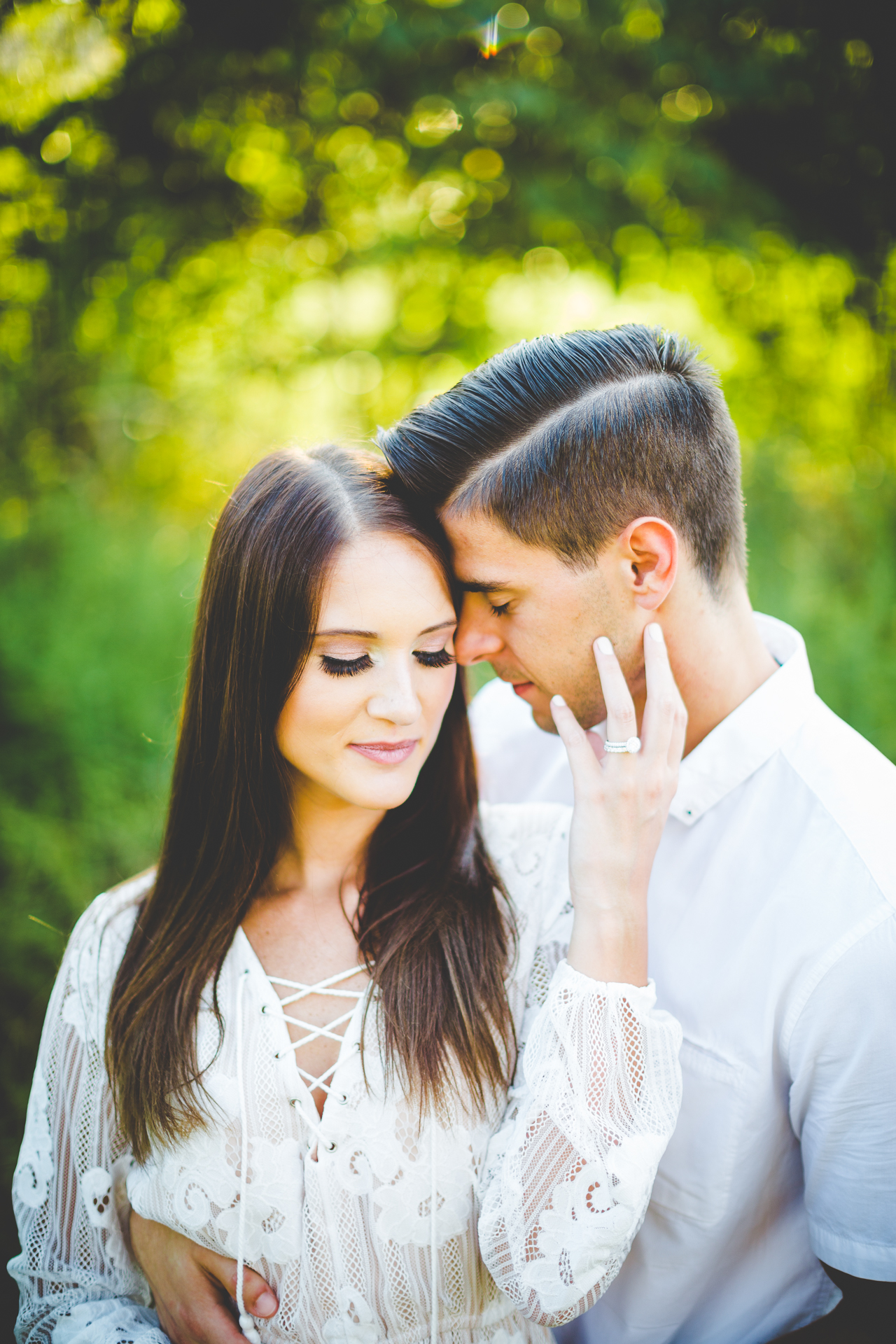 Happy Engagement Photographs in the Fall, lissachandler.com