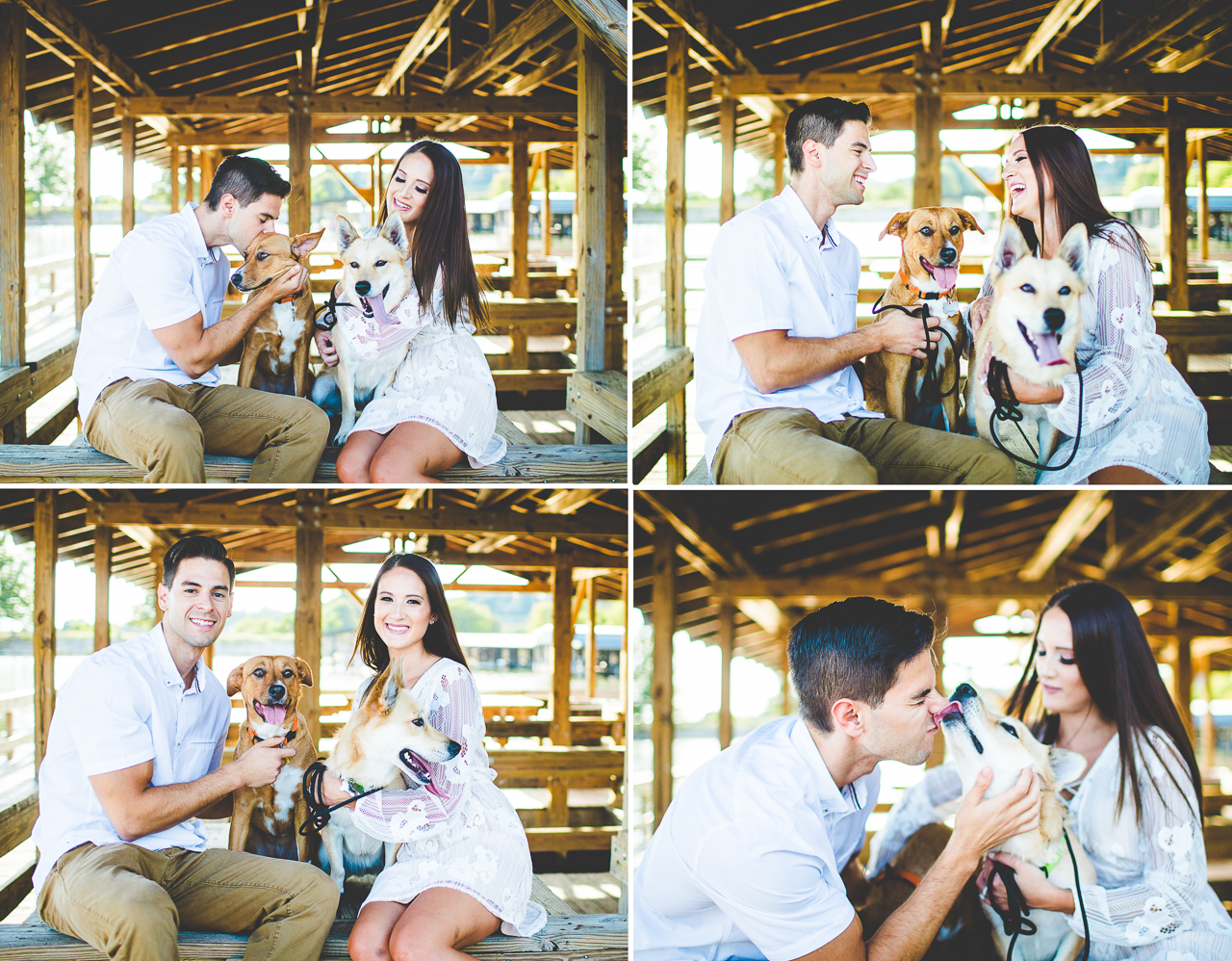 Happy Engagement Photographs in the Fall, lissachandler.com