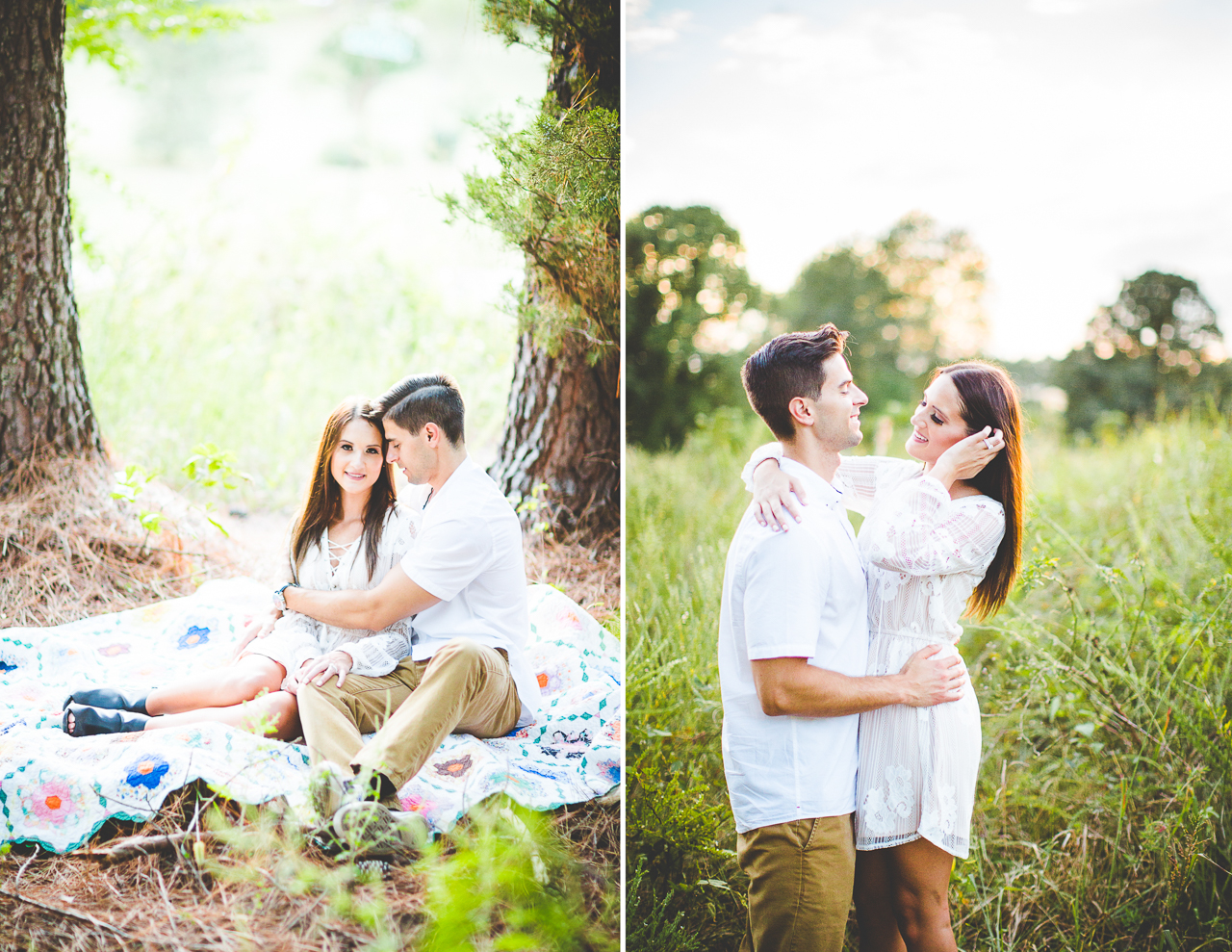 Happy Engagement Photographs in the Fall, lissachandler.com