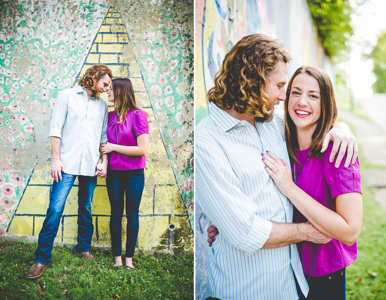 Outdoor engagement Session in Fayetteville Arkansas, lissachandler.com