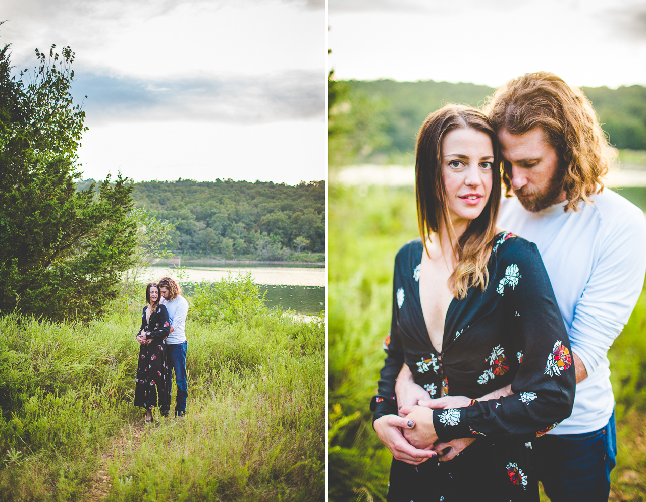 Outdoor engagement Session in Fayetteville Arkansas, lissachandler.com