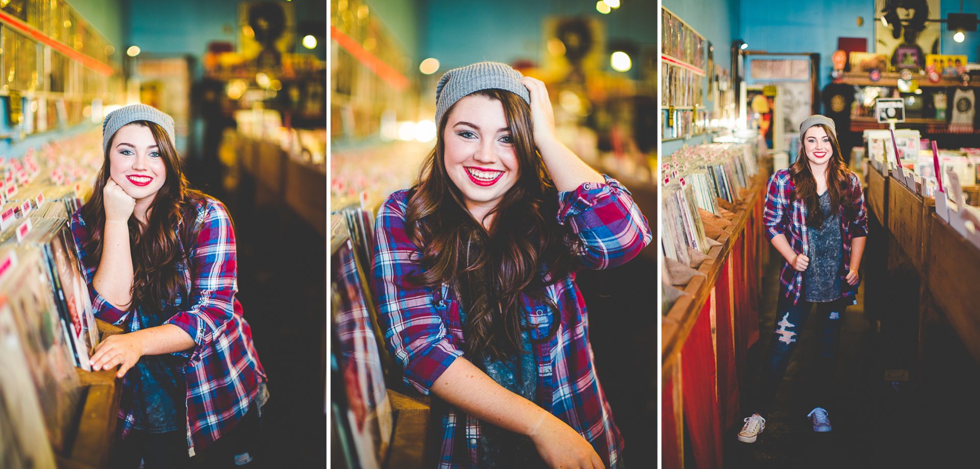 hannah-senior-photographs-in-nwa-fayetteville-senior-portrait-artist-lissachandler-com-24 Senior Photographs in a Record Store, lissachandler.com