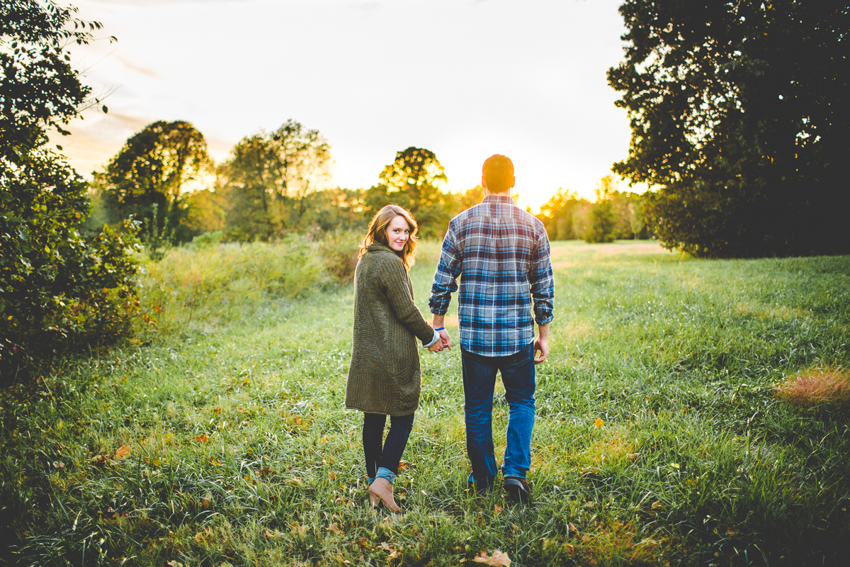 Magic Engagement Photographs in NWA by Fayetteville Wedding Photographer Lissa Chandler