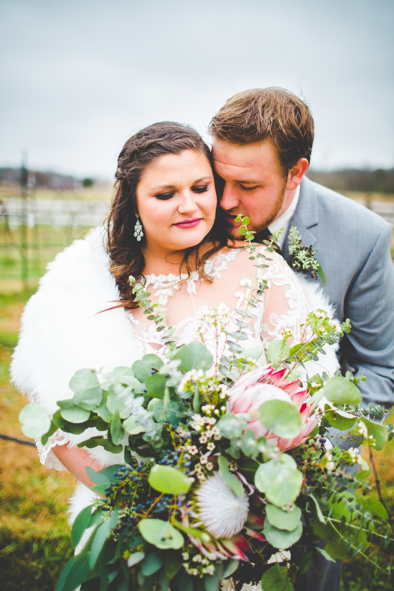 Winter Wedding at Sassafras Springs - Hayden and Cameron - NWA Wedding Photographer Lissa Chandler-6 Winter Wedding at Sassafras Springs, lissachandler.com