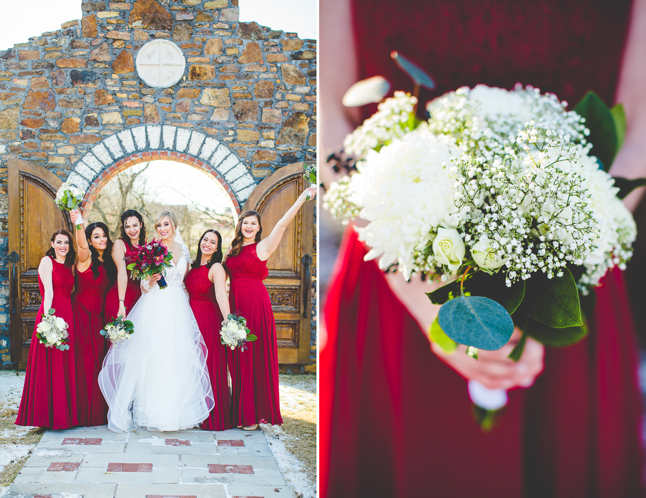 Jennifer and Taylor Sneak Peek - Sassafras Springs December Wedding, lissachandler.com-9 Snowy Wedding at Sassafras Springs in Springdale, lissachandler.com