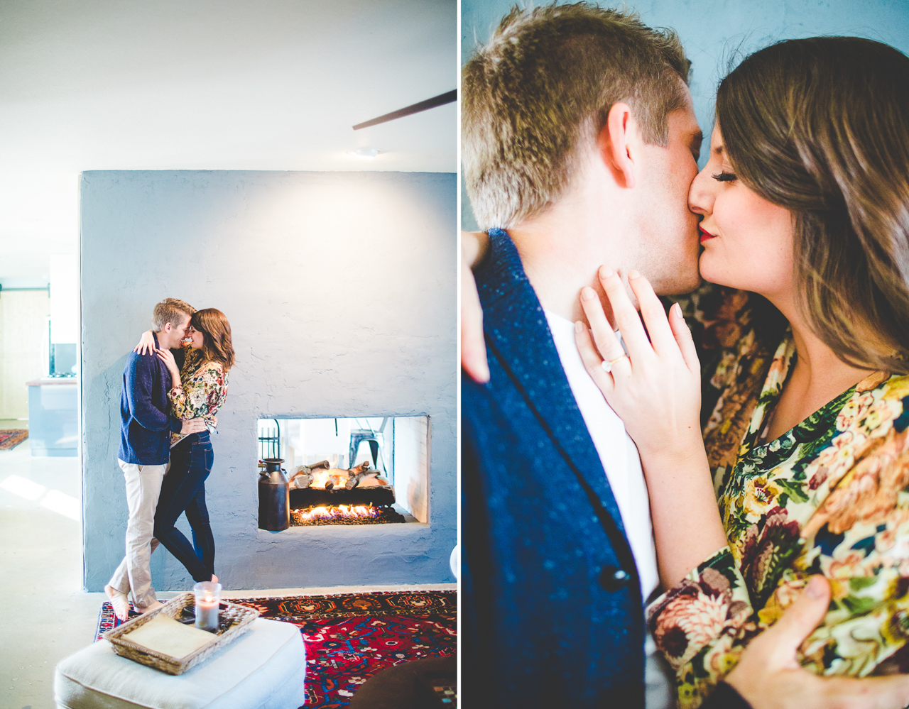 Claire and Chad - Engagement Session in Fayetteville Arkansas, NWA Wedding Photographer Lissa Chandler-23 Winter Engagement Photographs in Arkansas, lissachandler.com