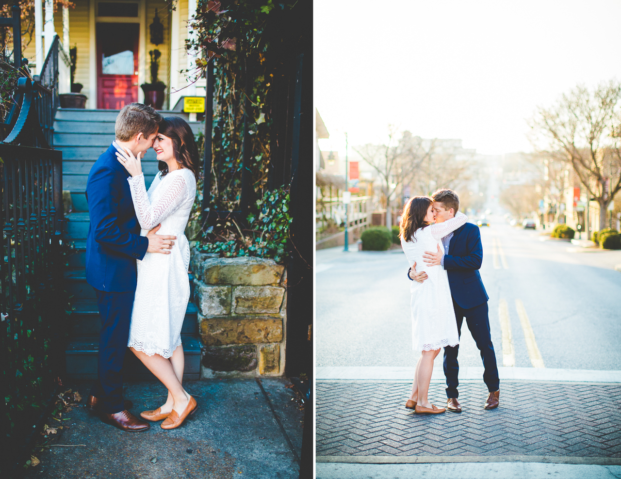 Claire and Chad - Engagement Session in Fayetteville Arkansas, NWA Wedding Photographer Lissa Chandler-30