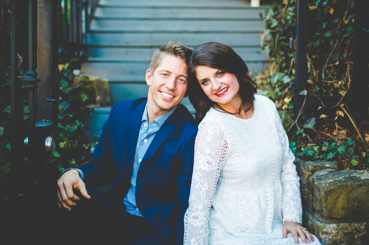 Engagement Photographs in Fayetteville AR - Claire and Chad, NWA Wedding Photographer Lissa Chandler-13 Lifestyle Engagement Photographs in Northwest Arkansas, Wedding Photography in the South