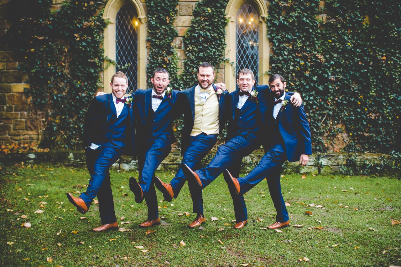 Rainy Winter Wedding at St. Catherine's at Bell Gable