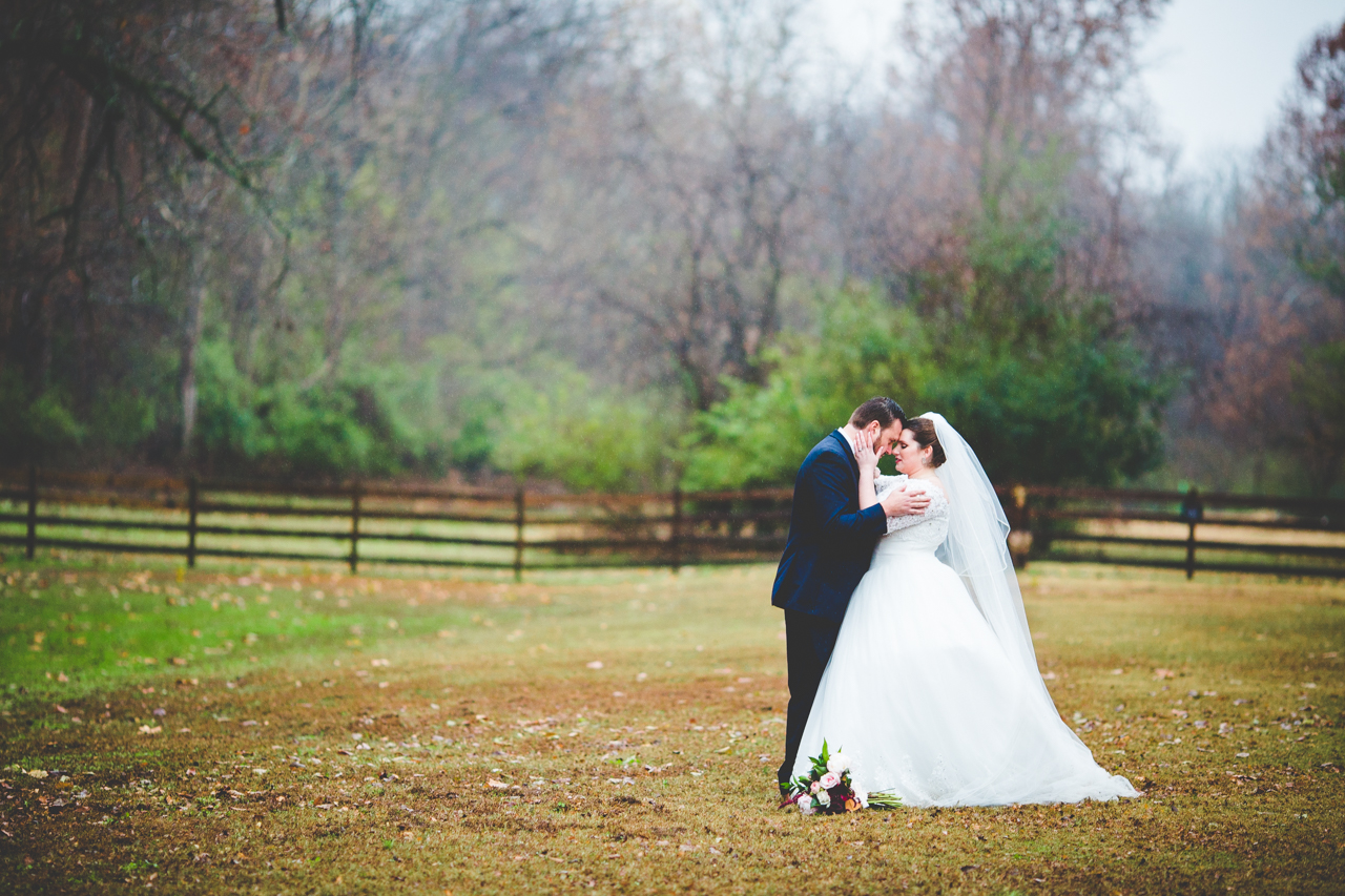 Rainy Winter Wedding at St. Catherine's at Bell Gable