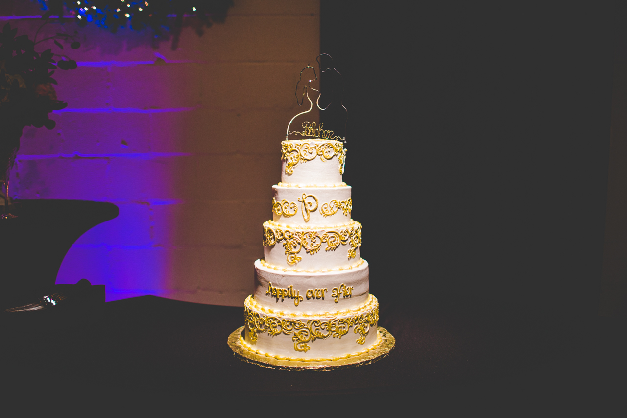 Winter Wedding Reception at Mermaid's in Fayetteville Arkansas