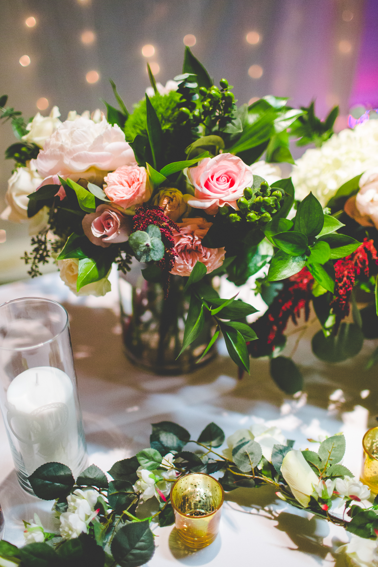 Rainy Winter Wedding at St. Catherine's at Bell Gable