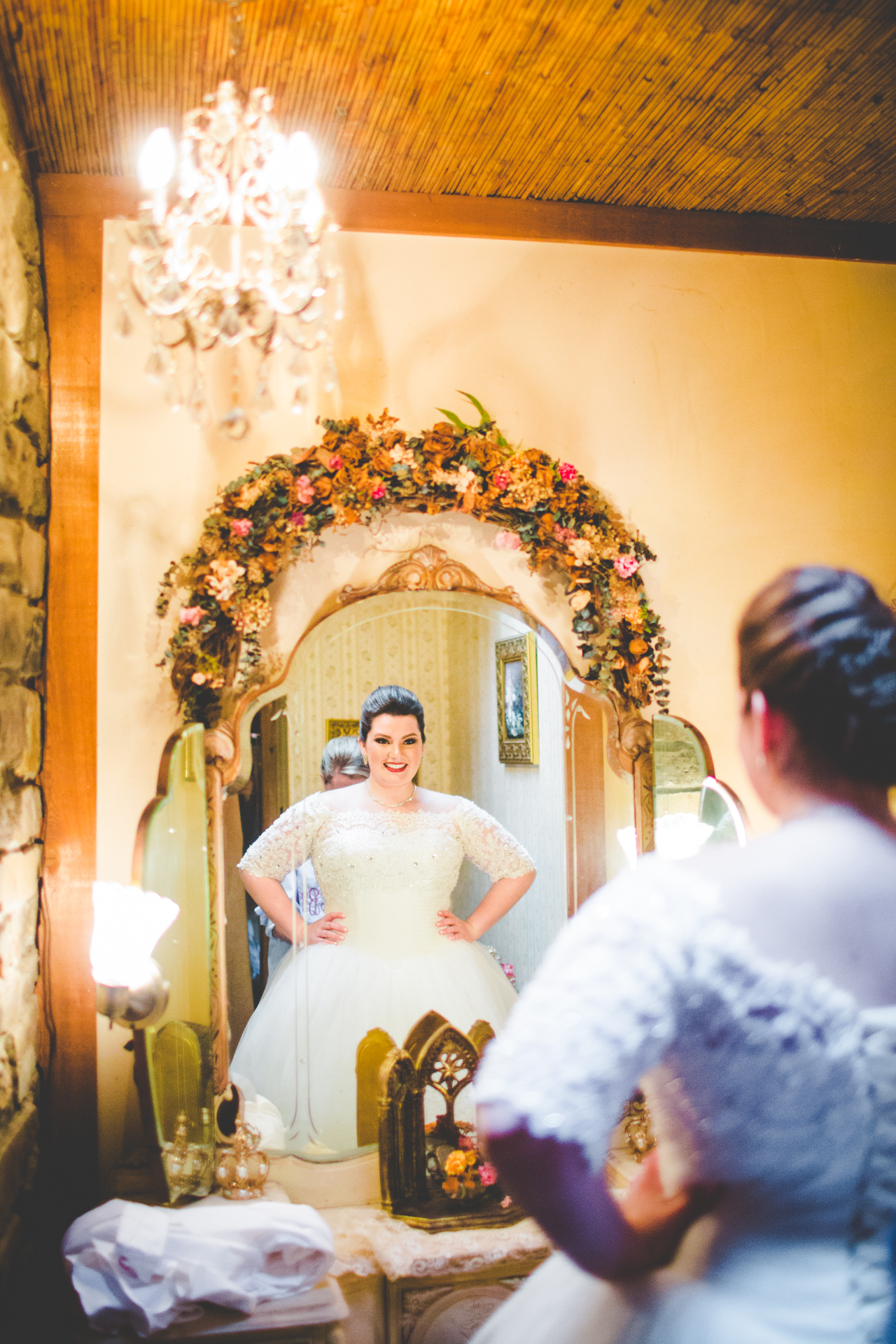 Rainy Winter Wedding at St. Catherine's at Bell Gable