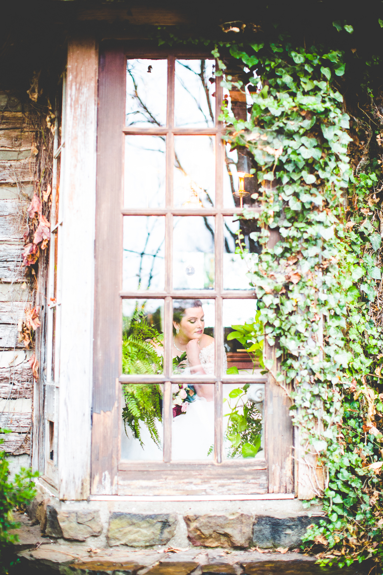 Rainy Winter Wedding at St. Catherine's at Bell Gable