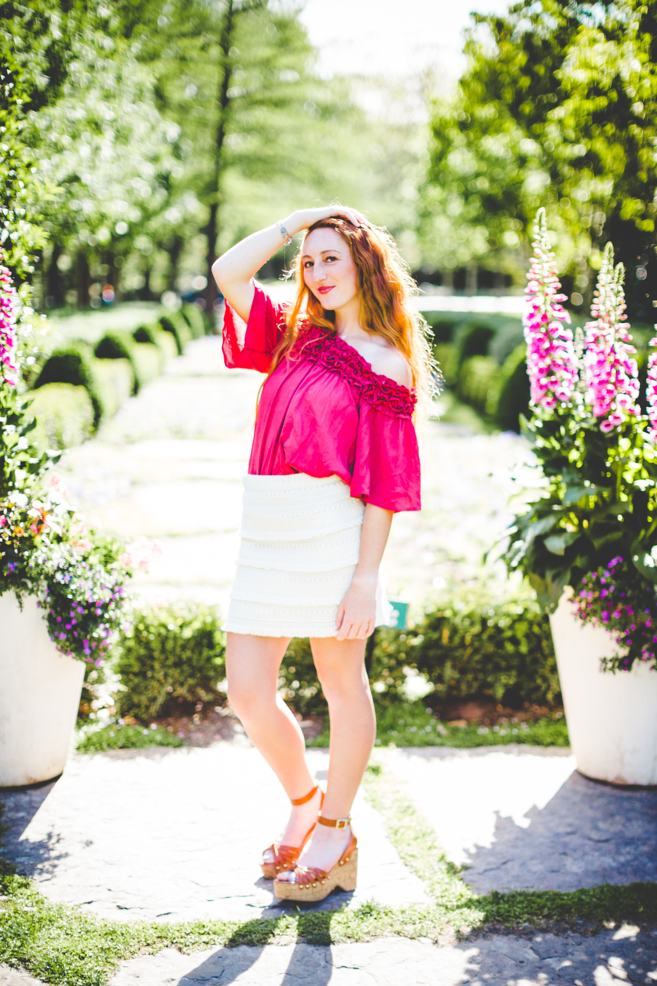 Dallas Senior Session - Emly - NWA Senior Photographer Lissa Chandler-17 Senior Photographs at the Dallas Arboretum and Botanical Gardens, Lissa Chandler